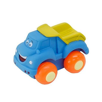 Diver For Baby Soft Cars - Caminhão Caçamba Azul - Divertoys