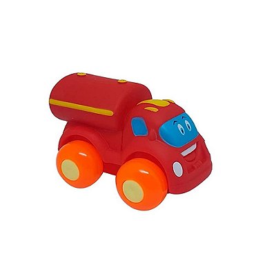 Diver For Baby Soft Cars - Caminhão Tanque Vermelho - Divertoys