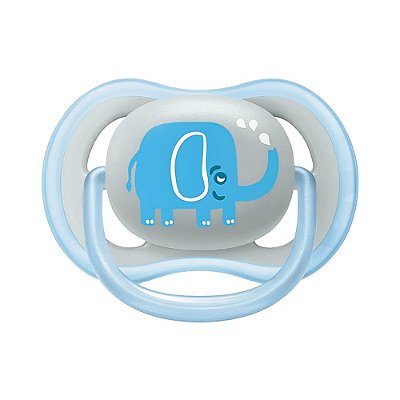 Chupeta Ultra Air Tamanho 2 - Elefante - 6 a 18 meses - Philips Avent