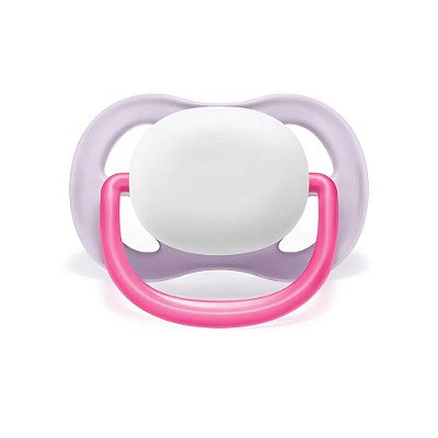 Chupeta Ultra Air Happy - 0 a 6 meses - Rosa - Philips Avent