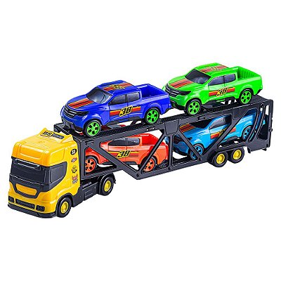 Caminhão de Brinquedo Cegonheiro Top Truck Super divertido - Tem Tem  Digital - Brinquedos e Papelaria, aqui tem!