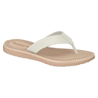 Chinelo Confort Branco Off - Beira Rio