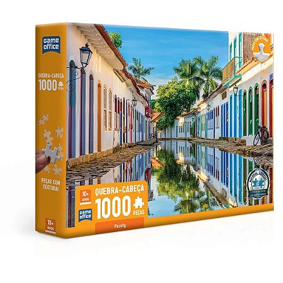 Quebra Cabeça Puzzle 1000 peças Vielas Francesas 2927