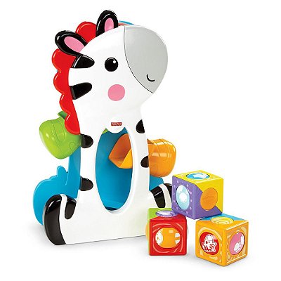 Zebra com Blocos - Fisher-Price