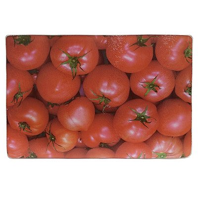 Tábua de Vidro Tomate - 20 x 30 cm - Dynasty