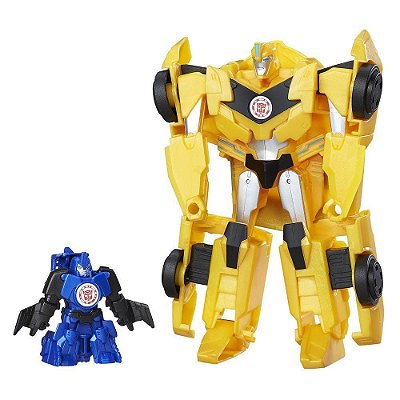 Conjunto Bonecos Transformers Bumblebee e Stuntwing - Hasbro