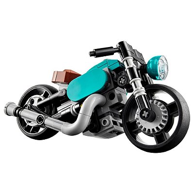 Lego Creator 3 em 1 - Motocicleta Vintage - 128 Peças - Lego