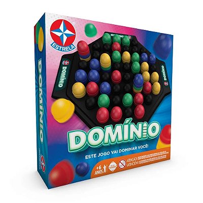 Jogo de Tabuleiro Domínio - Estrela