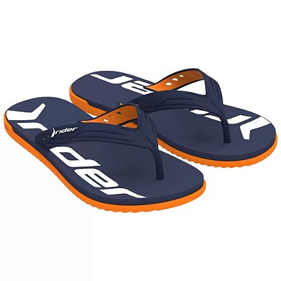 Chinelo De Dedo Masculino RW - Laranja - Rider