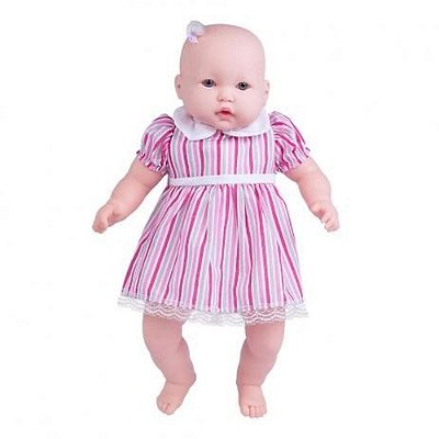 Boneca - Bebe Soninho Reborn Rosa - 2652 COTIPLAS