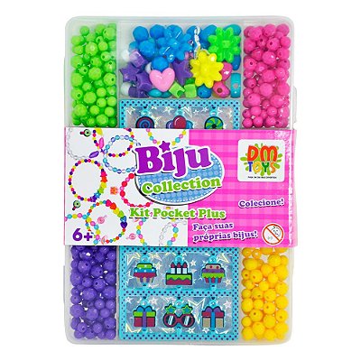 Biju Collection - Kit Pocket Plus - Azul - DM Toys