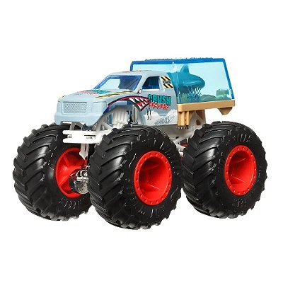 Hot Wheels Pista Monster Trucks Color Shifters Playset Mattel - HGV14