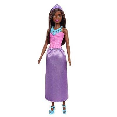 Boneca Barbie Princesa Dreamtopia - Negra - Mattel