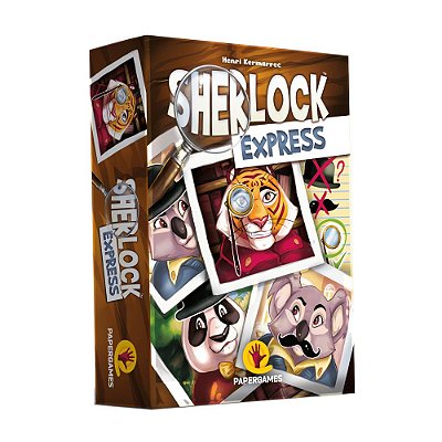 Jogo de Cartas Sherlock Express - PaperGames