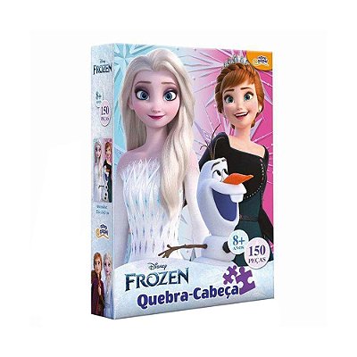 Quebra-Cabeça Frozen - 150 peças - Toyster