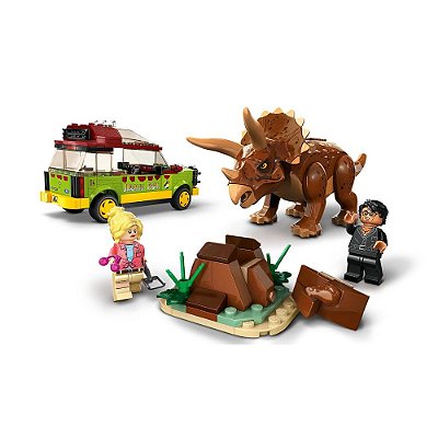 Lego Jurassic Park - Pesquisa de Triceratops - Lego