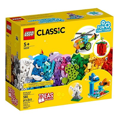 Lego Classic - Peças e Funções - 500 Peças - Lego