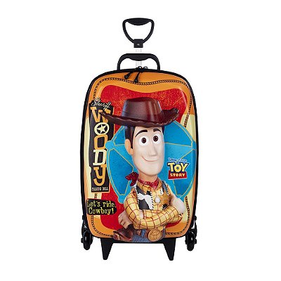 Mochila com Rodinha 3D - Toy Story Woody - Diplomata