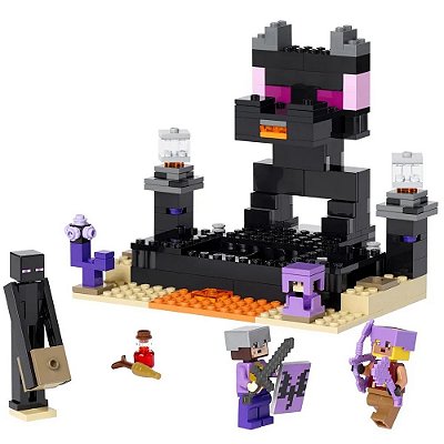 Lego Minecraft - A Batalha Dos Guardiões - 255 Peças - Lego