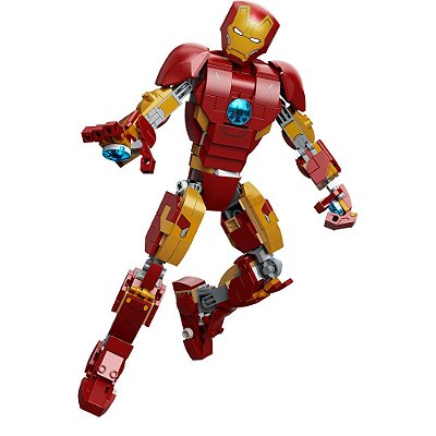 Lego Marvel - Figura do Homem de Ferro - 381 Peças - Lego