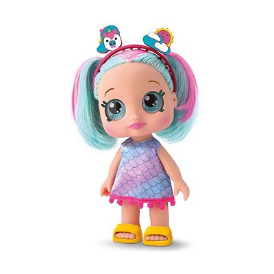 Boneca Diver Surprise - Cabelo Rosa e Verde - Diver Toys