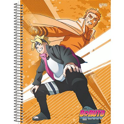 Caderno Boruto Transformação - 80 Folhas - São Domingos