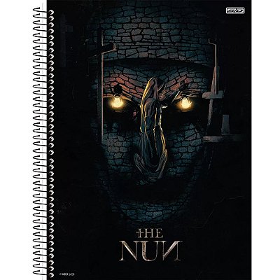 Caderno Horror The Nun - 160 Folhas - São Domingos