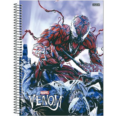 Caderno Venom Luta - 80 Folhas - São Domigos