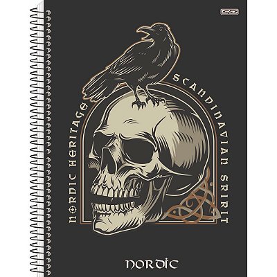 Caderno Nordic Spirit - 80 Folhas - São Domingos