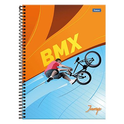 Caderno Jump - BMX - 10 Matérias - Foroni