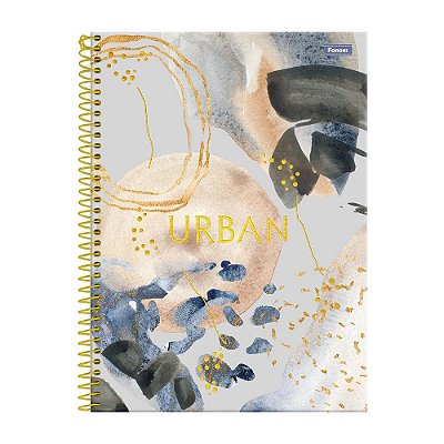 Caderno Urban - Azul Marinho - 160 Folhas - Foroni