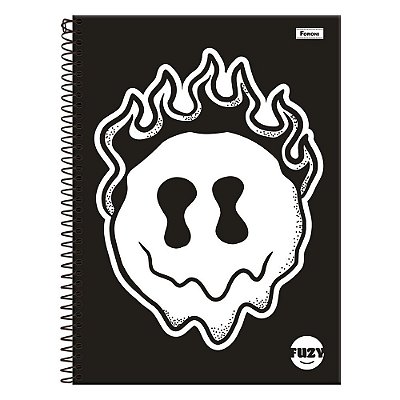 Caderno Fuzy Smile - 160 Folhas - Foroni