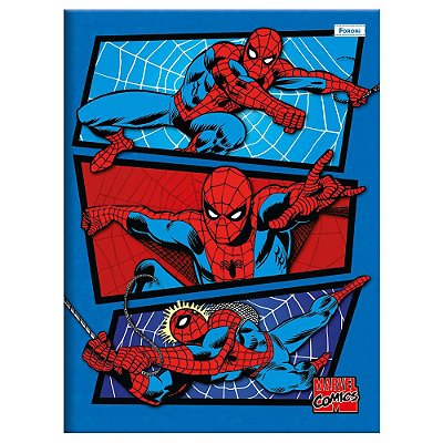 Caderno Brochura Marvel Homem Aranha - 80 folhas - Tilibra