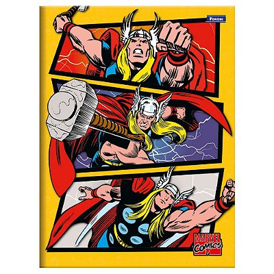 Caderno Brochura Marvel Thor - 80 folhas - Tilibra