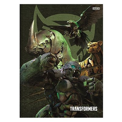 Caderno Transformers Luta - 80 Folhas - São Domingos