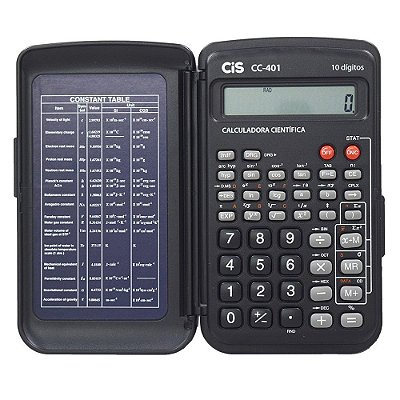 Calculadora Científica CC-401 Com Capa - 10 Dígitos - Cis