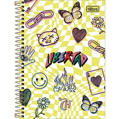 Caderno Capricho - Libertad - 80 folhas - Tilibra