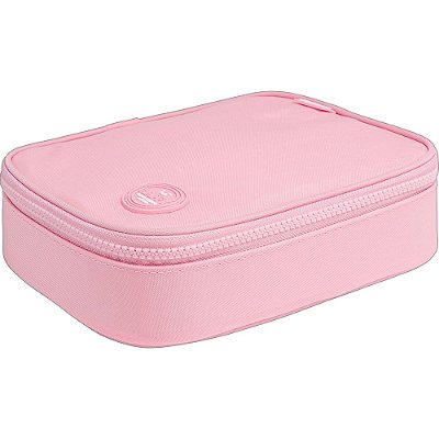 Estojo Box Happy - Rosa Pastel - Tilibra