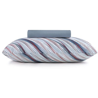 Jogo de Cama In Cotton Solteiro - Casual Blue - 2 peças - Altenburg