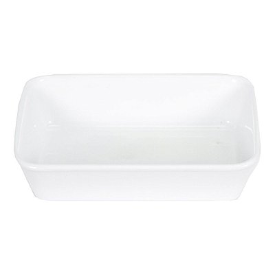 Travessa Refrataria Bake Retangular 700ml - Branca - Oxford