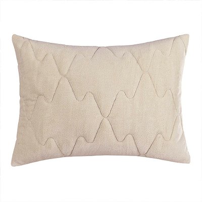 Porta Travesseiro Blend Comfort Plush  - Bege Tam - Altenburg