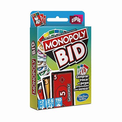 Jogo Monopoly Bid - Copag