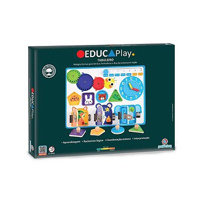 Jogo Educativo Tabuleiro - Polibrinq