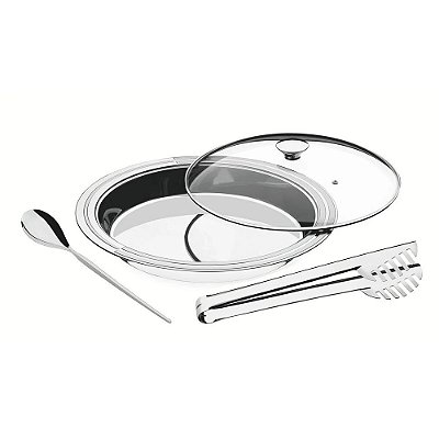 Kit Para Servir Ciclo Aço Inox - 3 Peças - Tramontina