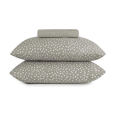 Jogo de Cama In Cotton Casal - Bits Cinza - 3 Peças - Altenburg