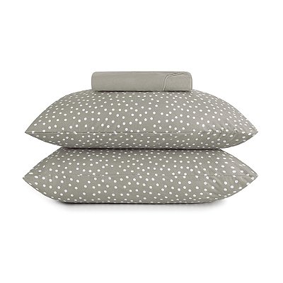 Jogo de Cama In Cotton King - Bits Cinza - 3 Peças - Altenburg