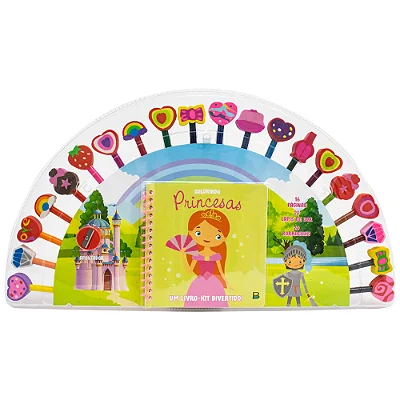 Livro-Kit Divertido: Princesas - Todolivro