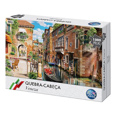 Quebra-Cabeça Veneza - 1040 Peças - Pais e Filhos