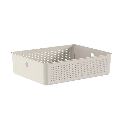 Cesto Organizador Flow - Bege - 8,2L - Ou