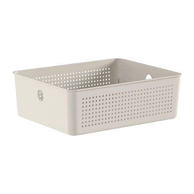 Cesto Organizador Flow - Bege - 5,4L - Ou